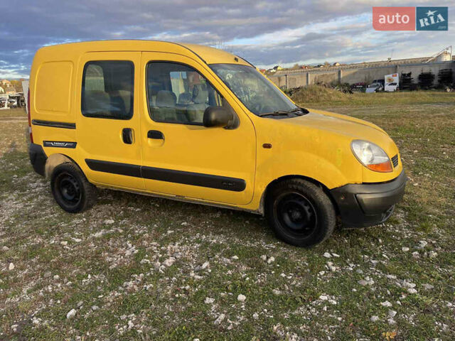 Желтый Рено Кенгу, объемом двигателя 1.5 л и пробегом 485 тыс. км за 2750 $, фото 10 на Automoto.ua