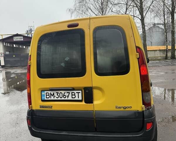 Желтый Рено Кенгу, объемом двигателя 1.5 л и пробегом 450 тыс. км за 3200 $, фото 6 на Automoto.ua