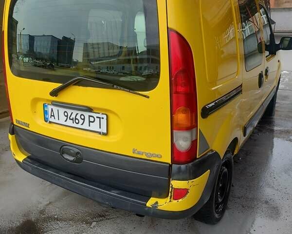 Жовтий Рено Кєнгу, об'ємом двигуна 1.4 л та пробігом 250 тис. км за 2373 $, фото 1 на Automoto.ua
