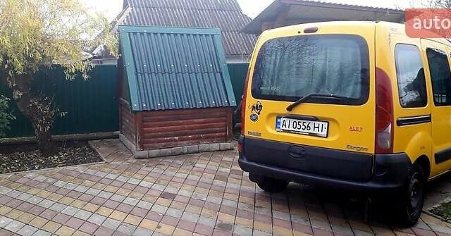 Желтый Рено Кенгу, объемом двигателя 1.9 л и пробегом 258 тыс. км за 3300 $, фото 8 на Automoto.ua