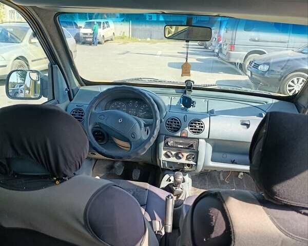Желтый Рено Кенгу, объемом двигателя 1.5 л и пробегом 348 тыс. км за 2500 $, фото 6 на Automoto.ua