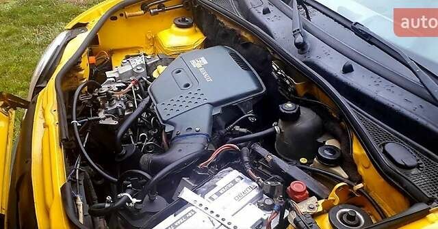 Желтый Рено Кенгу, объемом двигателя 1.9 л и пробегом 258 тыс. км за 3300 $, фото 5 на Automoto.ua