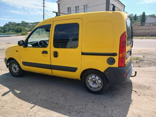 Желтый Рено Кенгу, объемом двигателя 1.5 л и пробегом 300 тыс. км за 3257 $, фото 6 на Automoto.ua