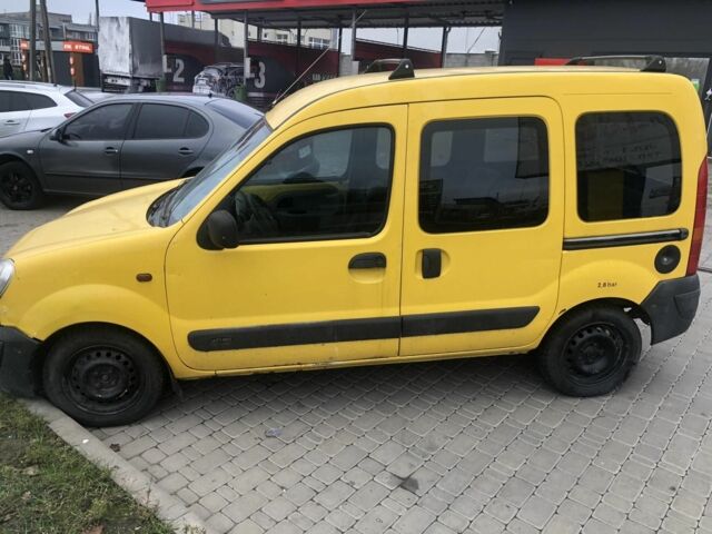 Жовтий Рено Кєнгу, об'ємом двигуна 1.5 л та пробігом 280 тис. км за 1700 $, фото 9 на Automoto.ua