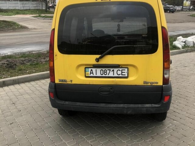 Жовтий Рено Кєнгу, об'ємом двигуна 1.5 л та пробігом 280 тис. км за 1700 $, фото 6 на Automoto.ua