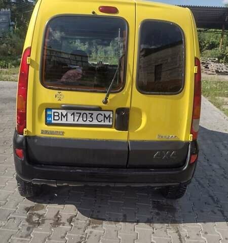 Желтый Рено Кенгу, объемом двигателя 1.87 л и пробегом 314 тыс. км за 3700 $, фото 2 на Automoto.ua