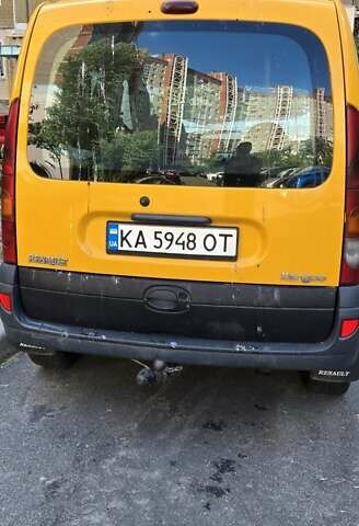 Рено Кенгу 2004 в Киеве на Automoto.ua Желтый Рено Кенгу, объемом двигателя 1.46 л и пробегом 400 тыс. км за 2900 $, фото 5 на Automoto.ua