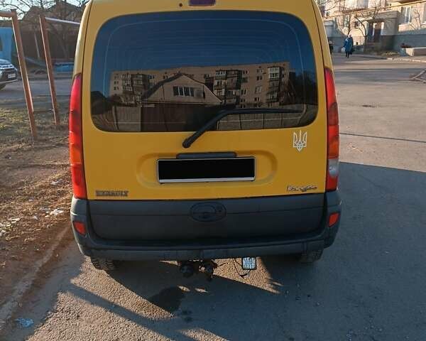 Жовтий Рено Кєнгу, об'ємом двигуна 1.46 л та пробігом 280 тис. км за 3500 $, фото 1 на Automoto.ua