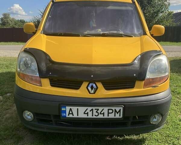 Желтый Рено Кенгу, объемом двигателя 1.6 л и пробегом 256 тыс. км за 4650 $, фото 6 на Automoto.ua