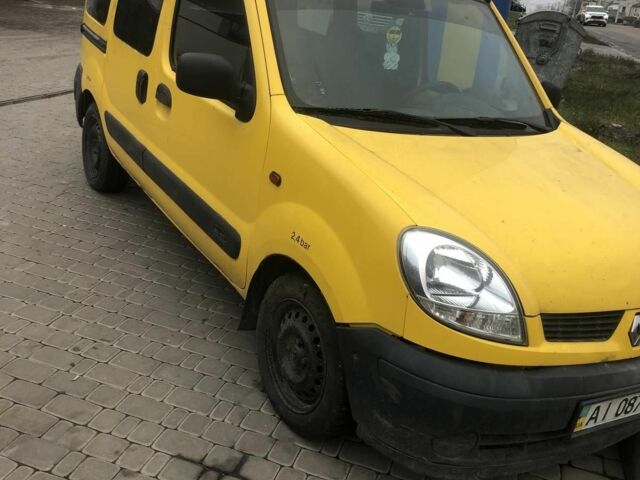 Жовтий Рено Кєнгу, об'ємом двигуна 1.5 л та пробігом 280 тис. км за 1700 $, фото 1 на Automoto.ua