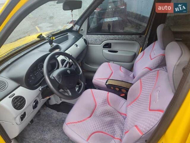 Желтый Рено Кенгу, объемом двигателя 1.5 л и пробегом 198 тыс. км за 3999 $, фото 24 на Automoto.ua