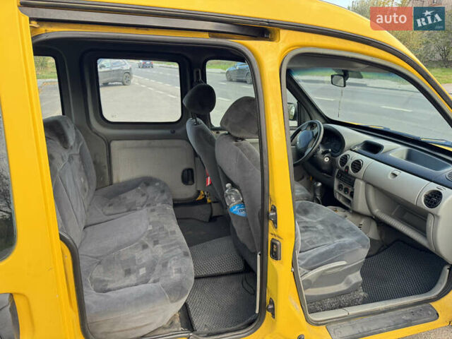 Рено Кєнгу 2004 у Миколаєві на Automoto.ua Жовтий Рено Кєнгу, об'ємом двигуна 1.5 л та пробігом 213 тис. км за 4200 $, фото 6 на Automoto.ua