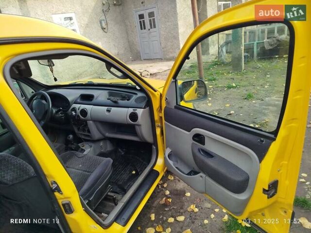 Желтый Рено Кенгу, объемом двигателя 1.5 л и пробегом 200 тыс. км за 2300 $, фото 11 на Automoto.ua