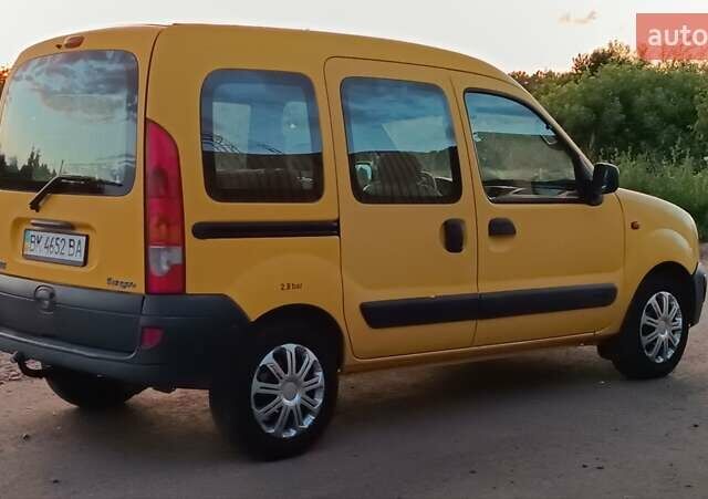 Желтый Рено Кенгу, объемом двигателя 1.5 л и пробегом 173 тыс. км за 3450 $, фото 8 на Automoto.ua
