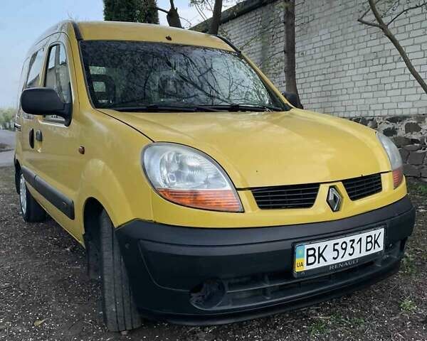 Жовтий Рено Кєнгу, об'ємом двигуна 1.5 л та пробігом 280 тис. км за 4200 $, фото 12 на Automoto.ua