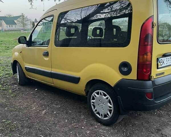 Жовтий Рено Кєнгу, об'ємом двигуна 1.5 л та пробігом 280 тис. км за 4200 $, фото 7 на Automoto.ua