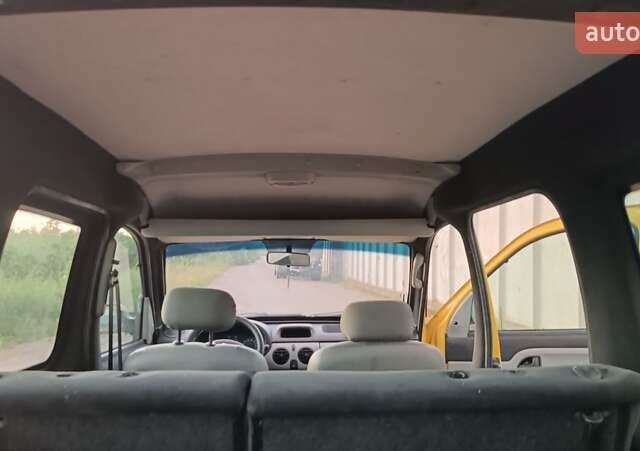 Желтый Рено Кенгу, объемом двигателя 1.5 л и пробегом 173 тыс. км за 3450 $, фото 37 на Automoto.ua
