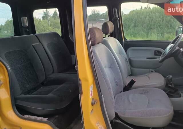 Желтый Рено Кенгу, объемом двигателя 1.5 л и пробегом 173 тыс. км за 3450 $, фото 33 на Automoto.ua