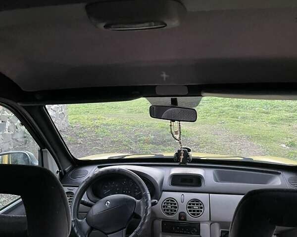 Жовтий Рено Кєнгу, об'ємом двигуна 1.5 л та пробігом 280 тис. км за 4200 $, фото 5 на Automoto.ua