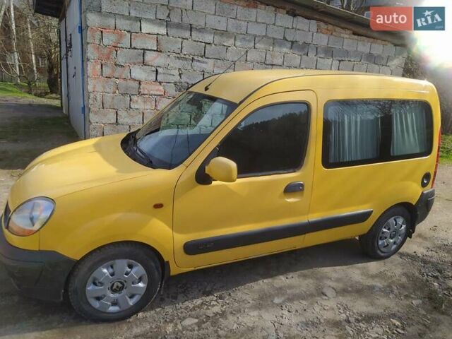 Жовтий Рено Кєнгу, об'ємом двигуна 1.46 л та пробігом 120 тис. км за 4200 $, фото 6 на Automoto.ua