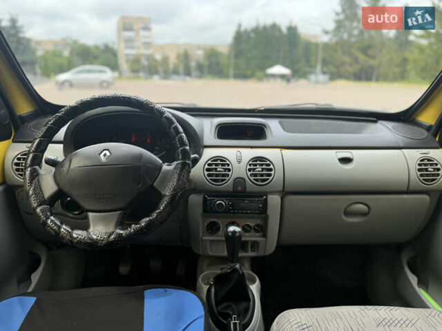 Жовтий Рено Кєнгу, об'ємом двигуна 1.46 л та пробігом 268 тис. км за 3400 $, фото 57 на Automoto.ua