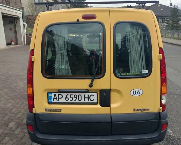 Рено Кенгу 2006 в Запорожье на Automoto.ua Желтый Рено Кенгу, объемом двигателя 1.5 л и пробегом 147 тыс. км за 4724 $, фото 1 на Automoto.ua