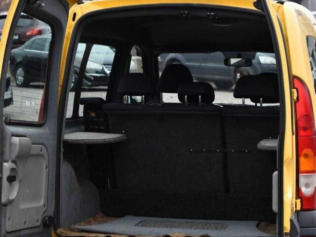 Жовтий Рено Кєнгу, об'ємом двигуна 1.5 л та пробігом 177 тис. км за 5200 $, фото 14 на Automoto.ua