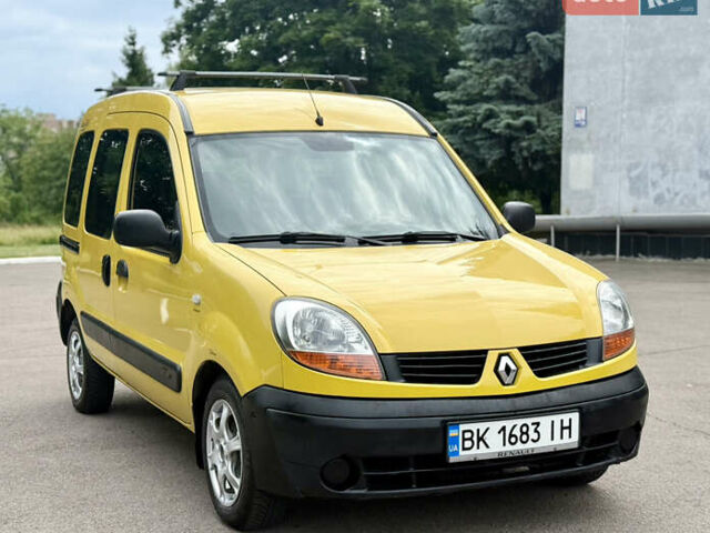 Жовтий Рено Кєнгу, об'ємом двигуна 1.46 л та пробігом 268 тис. км за 3400 $, фото 3 на Automoto.ua