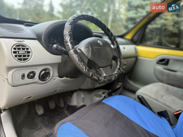 Жовтий Рено Кєнгу, об'ємом двигуна 1.46 л та пробігом 268 тис. км за 3400 $, фото 44 на Automoto.ua