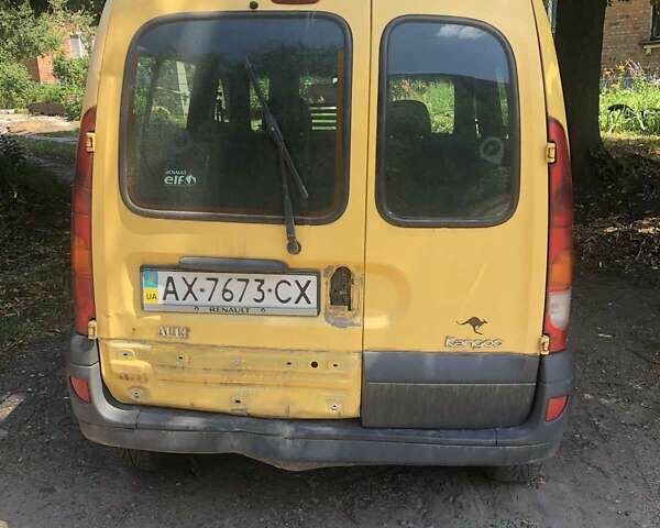 Рено Кенгу 2006 в Харькове на Automoto.ua Желтый Рено Кенгу, объемом двигателя 1.46 л и пробегом 415 тыс. км за 3600 $, фото 2 на Automoto.ua