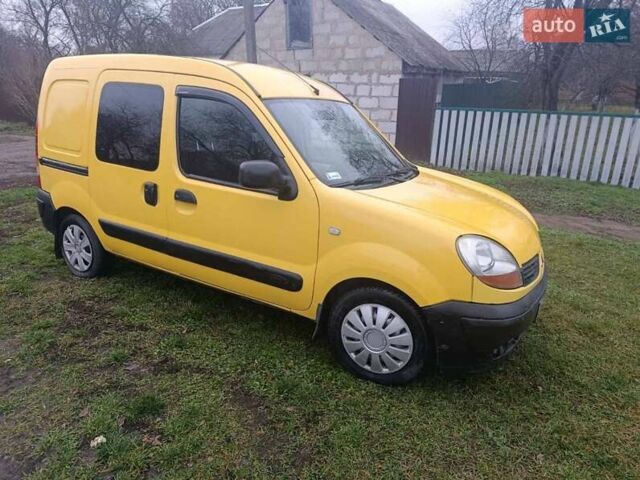 Желтый Рено Кенгу, объемом двигателя 1.5 л и пробегом 340 тыс. км за 3200 $, фото 6 на Automoto.ua