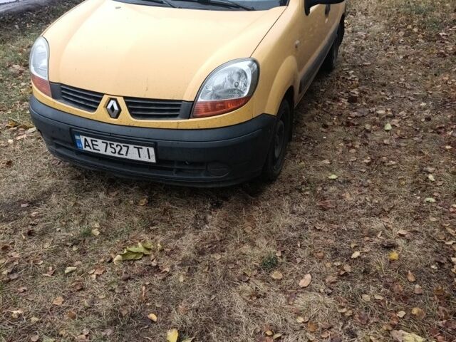 Желтый Рено Кенгу, объемом двигателя 1.5 л и пробегом 207 тыс. км за 3600 $, фото 6 на Automoto.ua