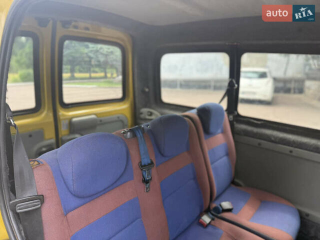Жовтий Рено Кєнгу, об'ємом двигуна 1.46 л та пробігом 268 тис. км за 3400 $, фото 66 на Automoto.ua