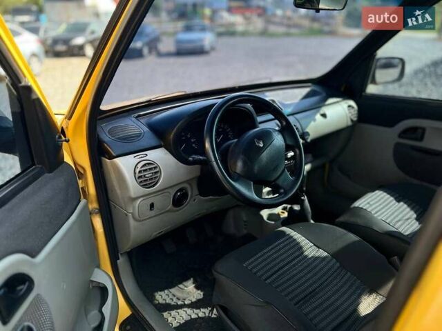 Желтый Рено Кенгу, объемом двигателя 1.5 л и пробегом 180 тыс. км за 4000 $, фото 7 на Automoto.ua