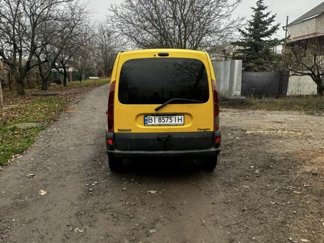 Желтый Рено Кенгу, объемом двигателя 1.9 л и пробегом 200 тыс. км за 2800 $, фото 7 на Automoto.ua