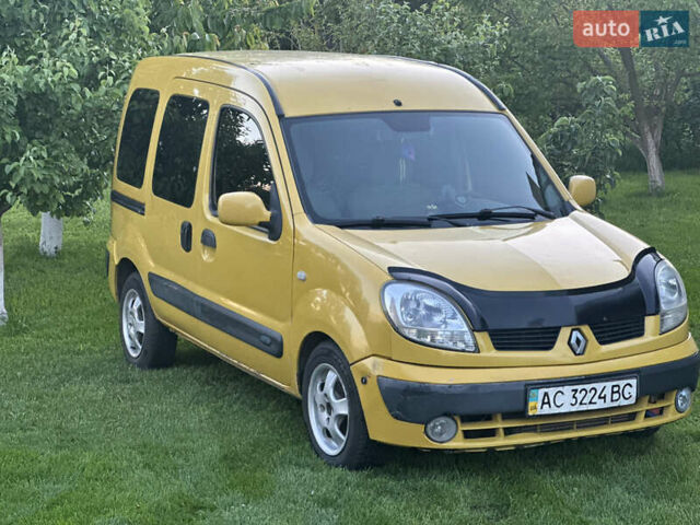 Жовтий Рено Кєнгу, об'ємом двигуна 1.5 л та пробігом 322 тис. км за 3650 $, фото 7 на Automoto.ua