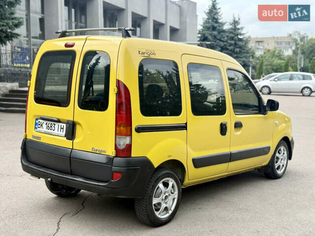 Желтый Рено Кенгу, объемом двигателя 1.46 л и пробегом 298 тыс. км за 3600 $, фото 23 на Automoto.ua