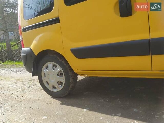 Жовтий Рено Кєнгу, об'ємом двигуна 1.46 л та пробігом 120 тис. км за 4200 $, фото 3 на Automoto.ua
