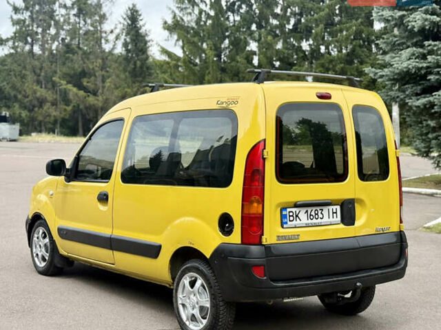 Жовтий Рено Кєнгу, об'ємом двигуна 1.46 л та пробігом 268 тис. км за 3400 $, фото 34 на Automoto.ua