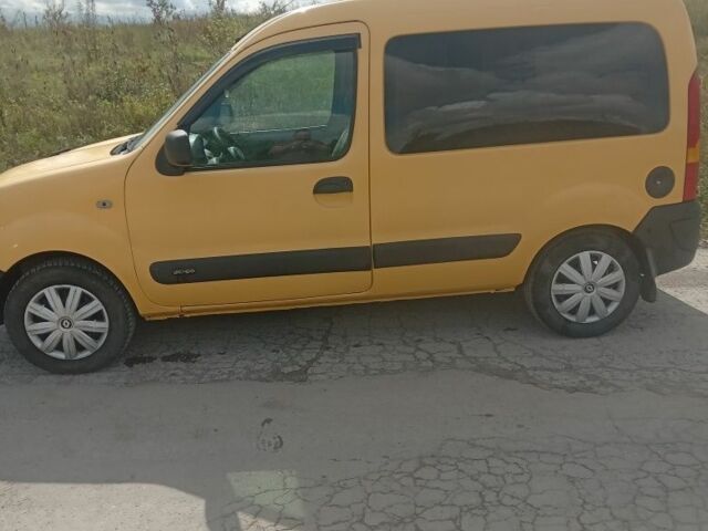 Желтый Рено Кенгу, объемом двигателя 1.5 л и пробегом 390 тыс. км за 3400 $, фото 7 на Automoto.ua
