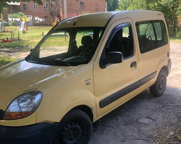 Рено Кенгу 2006 в Харькове на Automoto.ua Желтый Рено Кенгу, объемом двигателя 1.46 л и пробегом 415 тыс. км за 3600 $, фото 7 на Automoto.ua
