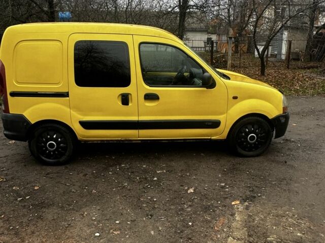 Желтый Рено Кенгу, объемом двигателя 1.9 л и пробегом 200 тыс. км за 2800 $, фото 6 на Automoto.ua