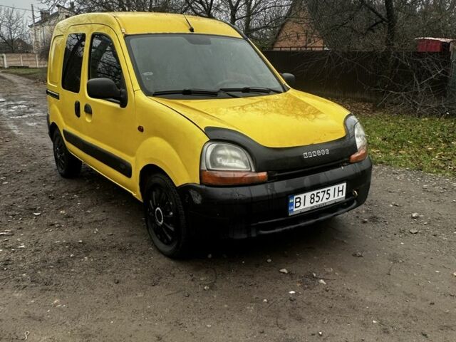 Желтый Рено Кенгу, объемом двигателя 1.9 л и пробегом 200 тыс. км за 2800 $, фото 1 на Automoto.ua