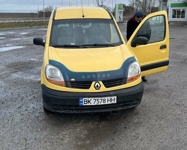 Жовтий Рено Кєнгу, об'ємом двигуна 1.46 л та пробігом 267 тис. км за 3850 $, фото 4 на Automoto.ua