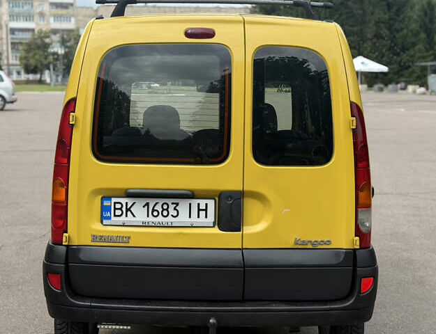 Жовтий Рено Кєнгу, об'ємом двигуна 1.46 л та пробігом 268 тис. км за 3400 $, фото 40 на Automoto.ua