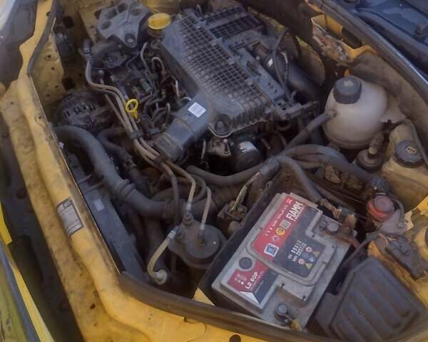 Жовтий Рено Кєнгу, об'ємом двигуна 1.46 л та пробігом 382 тис. км за 2500 $, фото 16 на Automoto.ua