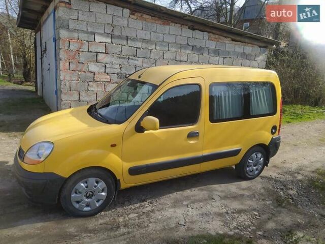 Жовтий Рено Кєнгу, об'ємом двигуна 1.46 л та пробігом 120 тис. км за 4200 $, фото 7 на Automoto.ua