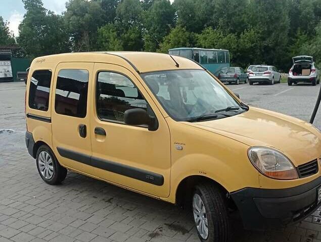 Жовтий Рено Кєнгу, об'ємом двигуна 1.46 л та пробігом 280 тис. км за 4000 $, фото 7 на Automoto.ua