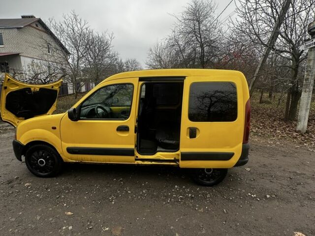 Желтый Рено Кенгу, объемом двигателя 1.9 л и пробегом 200 тыс. км за 2800 $, фото 2 на Automoto.ua