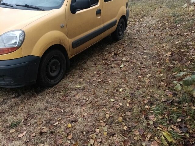 Желтый Рено Кенгу, объемом двигателя 1.5 л и пробегом 207 тыс. км за 3600 $, фото 5 на Automoto.ua